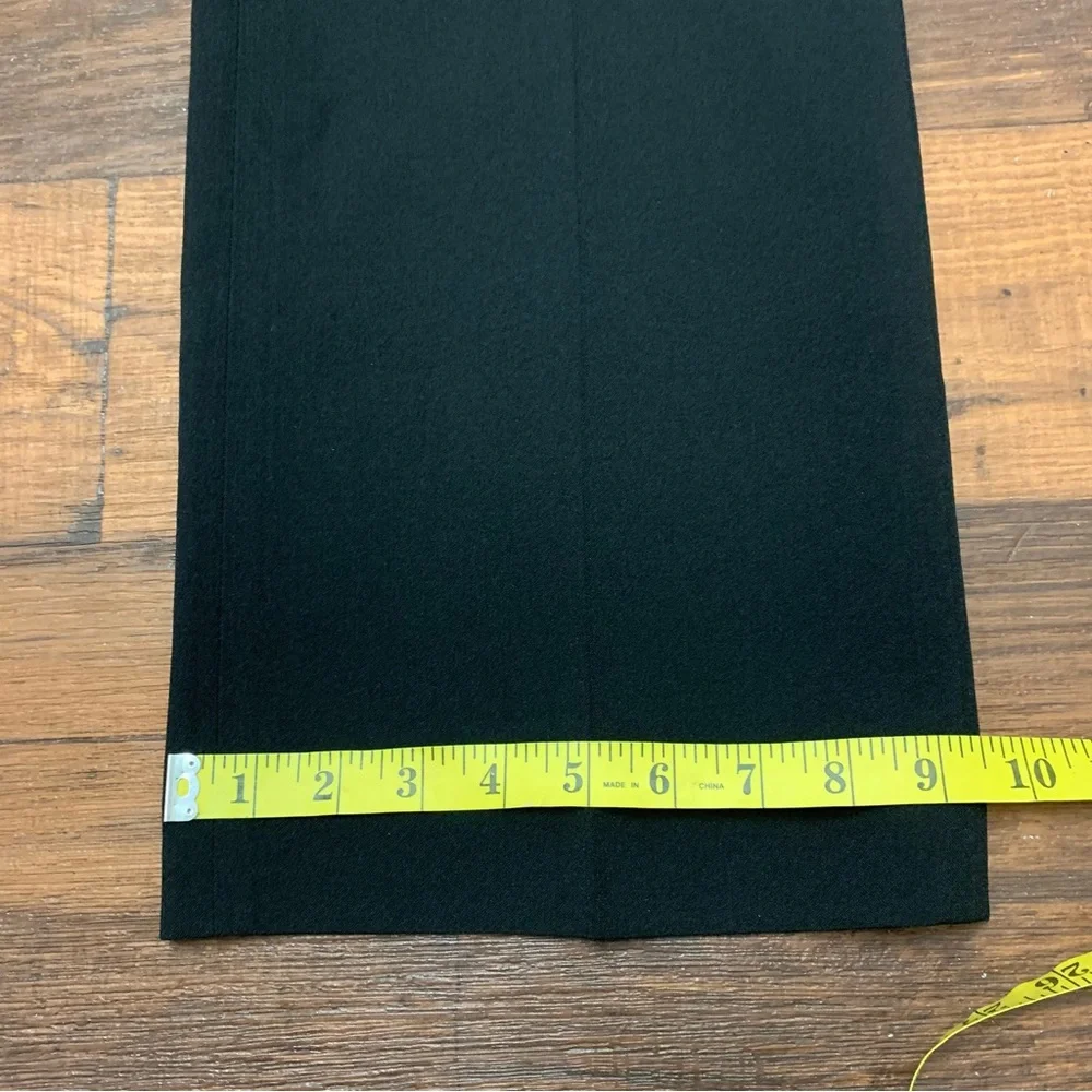 Kasper Womens Straight Leg Black Pants size 14